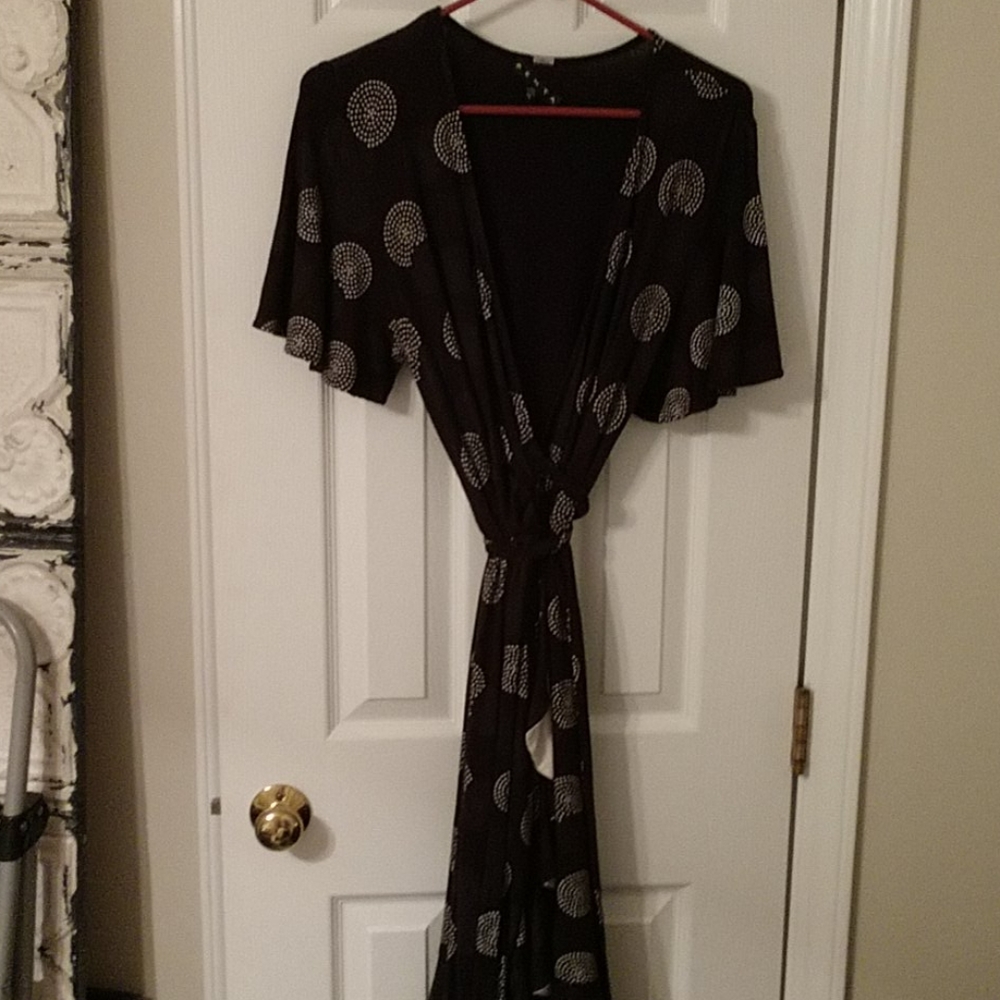 Penta wrap dress, sz 10